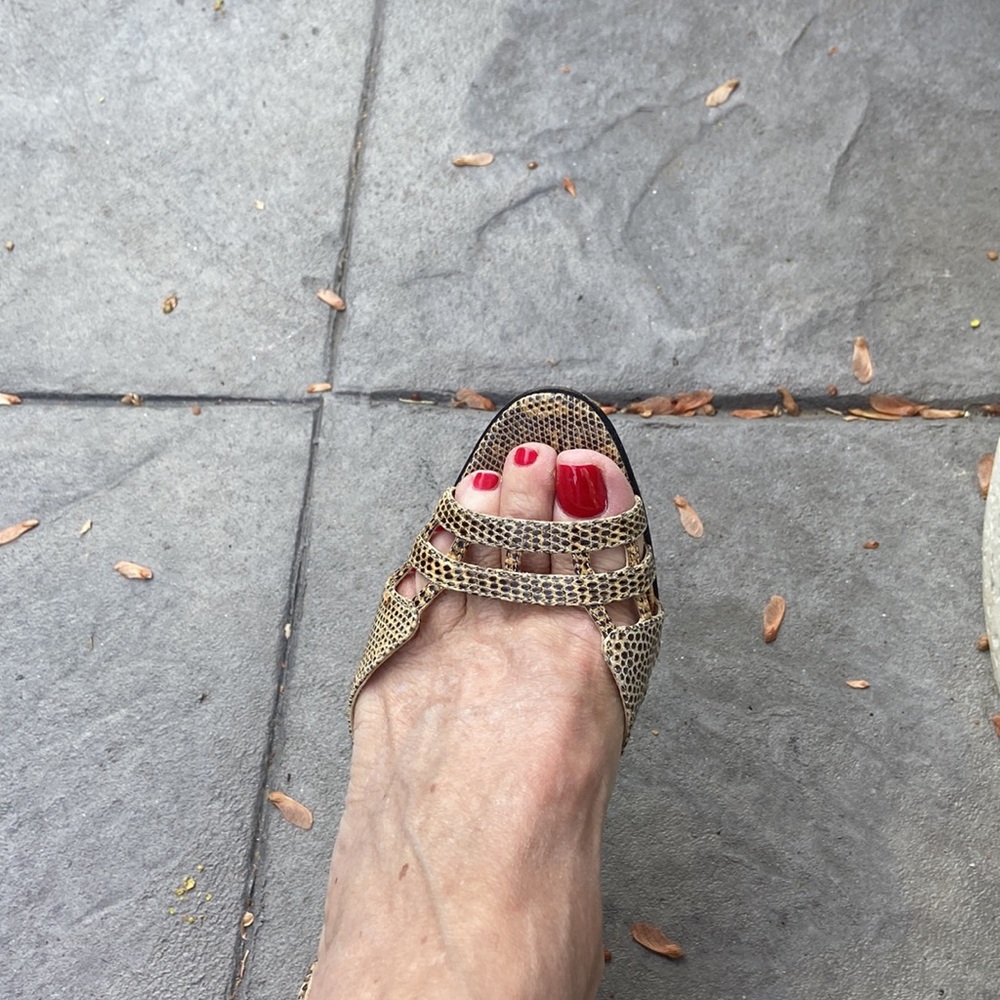 Snakeskin Pumps - Picture 8 of 10